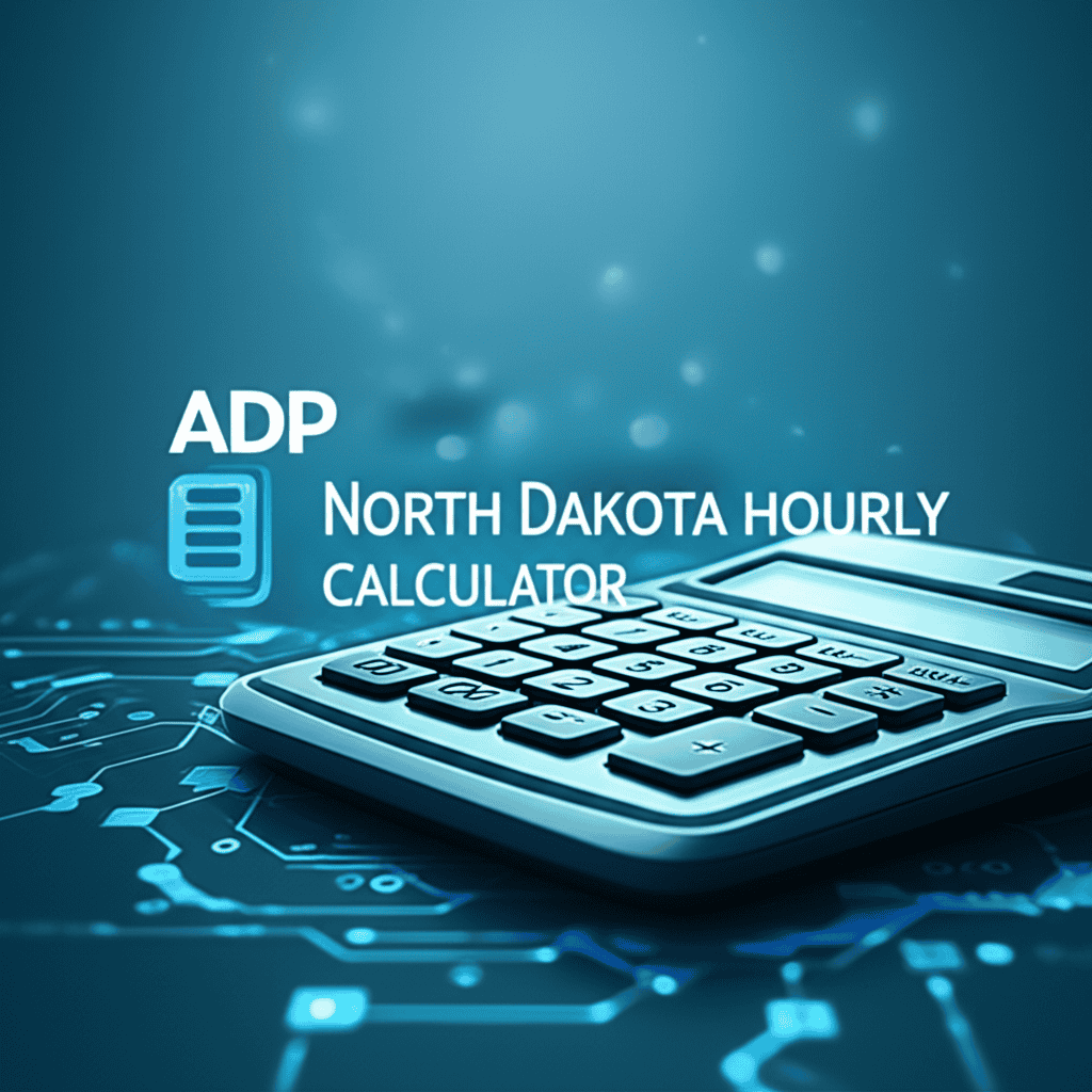 ADP North Dakota Hourly Calculator Interface