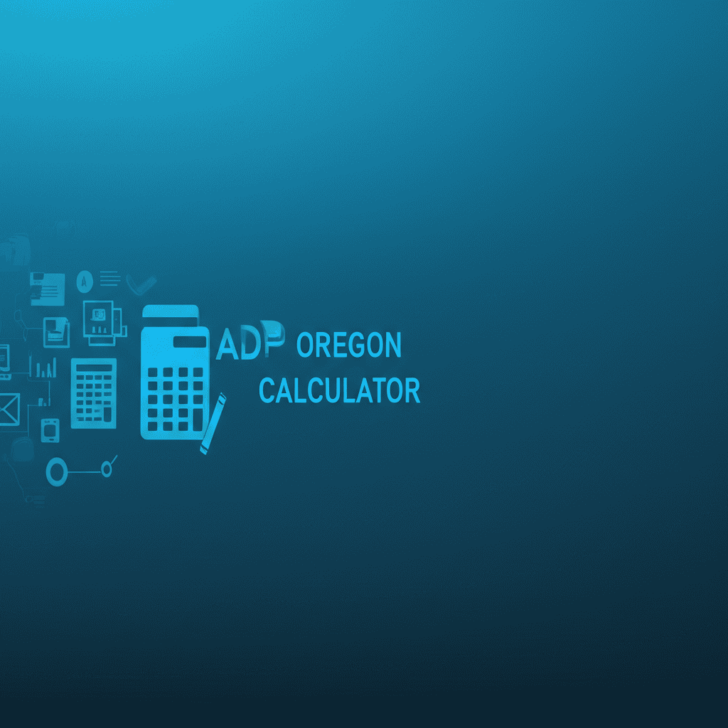 ADP Oregon Calculator Interface