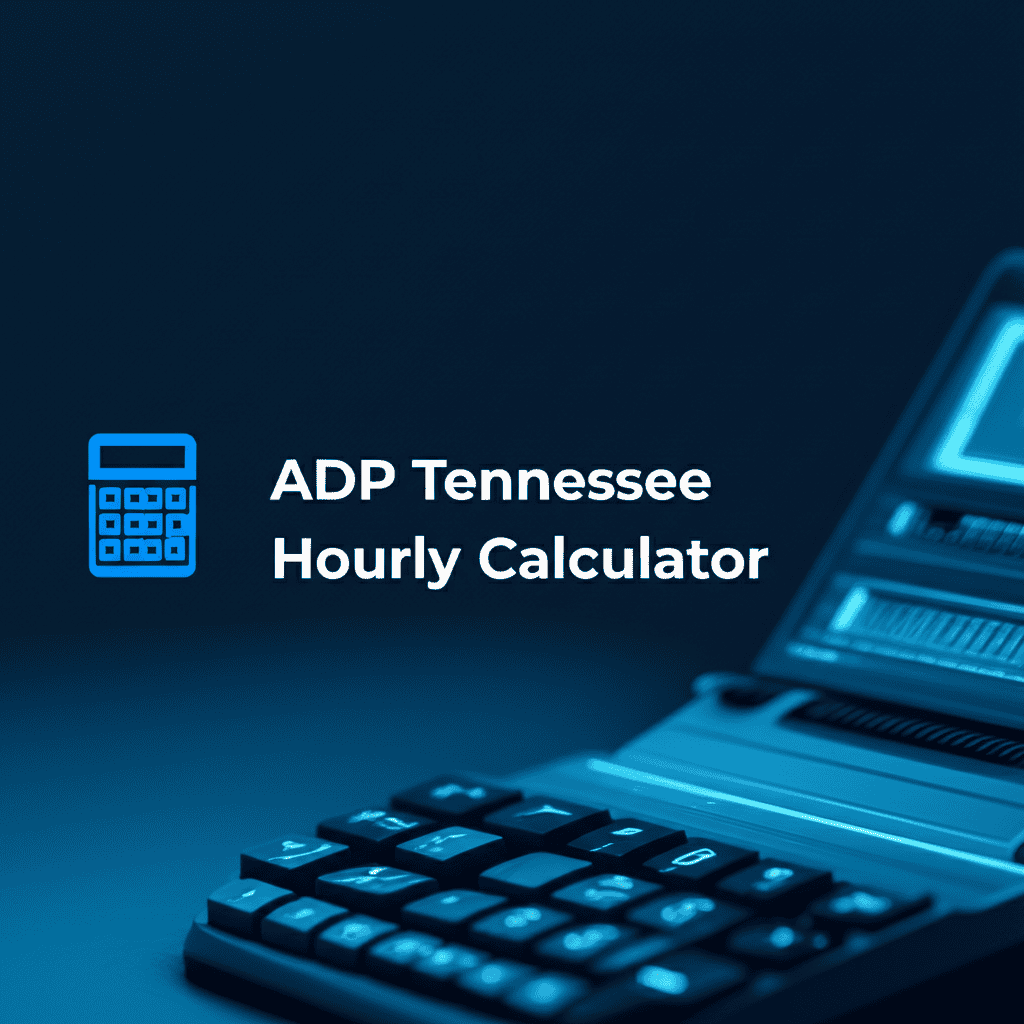 ADP Tennessee Hourly Calculator in action