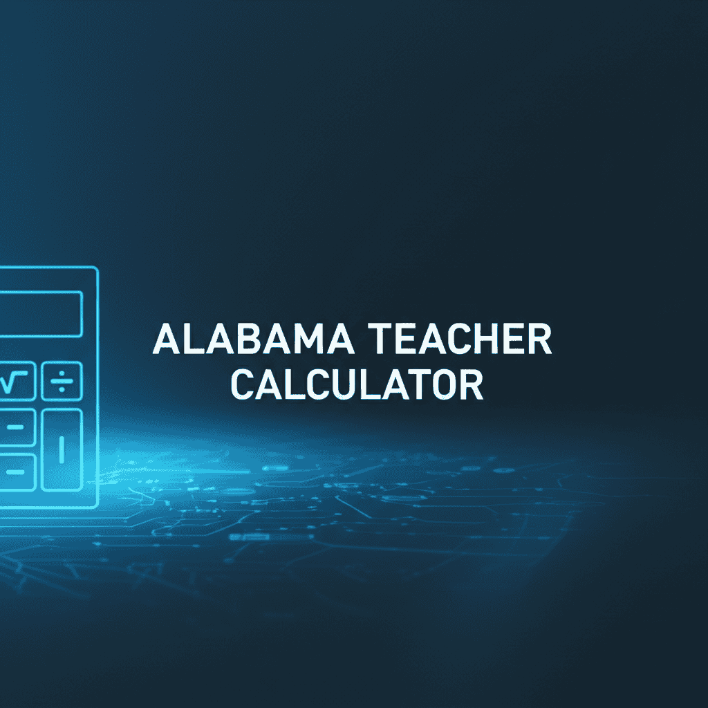 Alabama teacher calculator for pay estimates