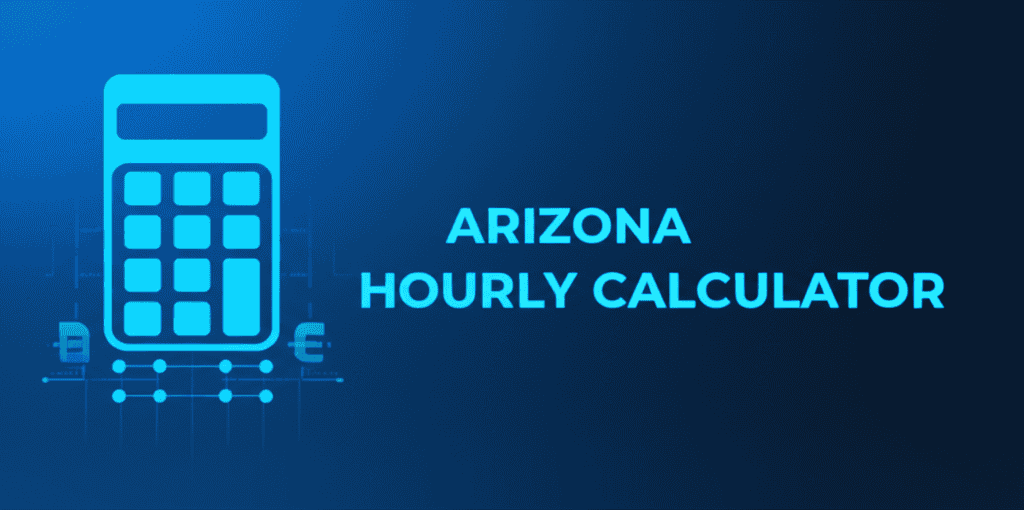 Arizona hourly calculator interface showing calculations