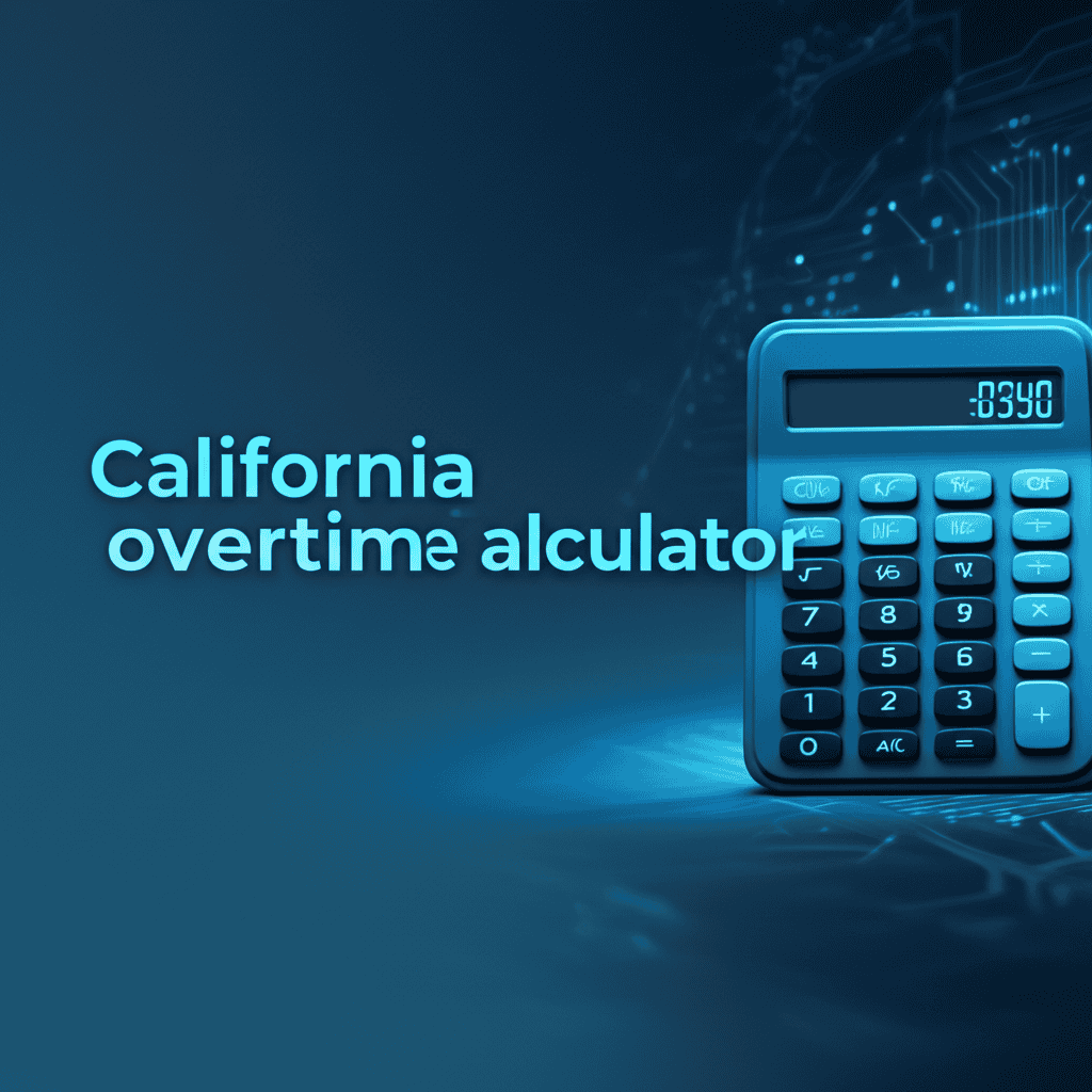 California overtime calculator illustration
