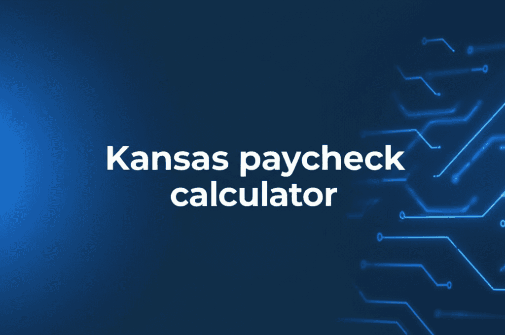Kansas Paycheck Calculator illustration