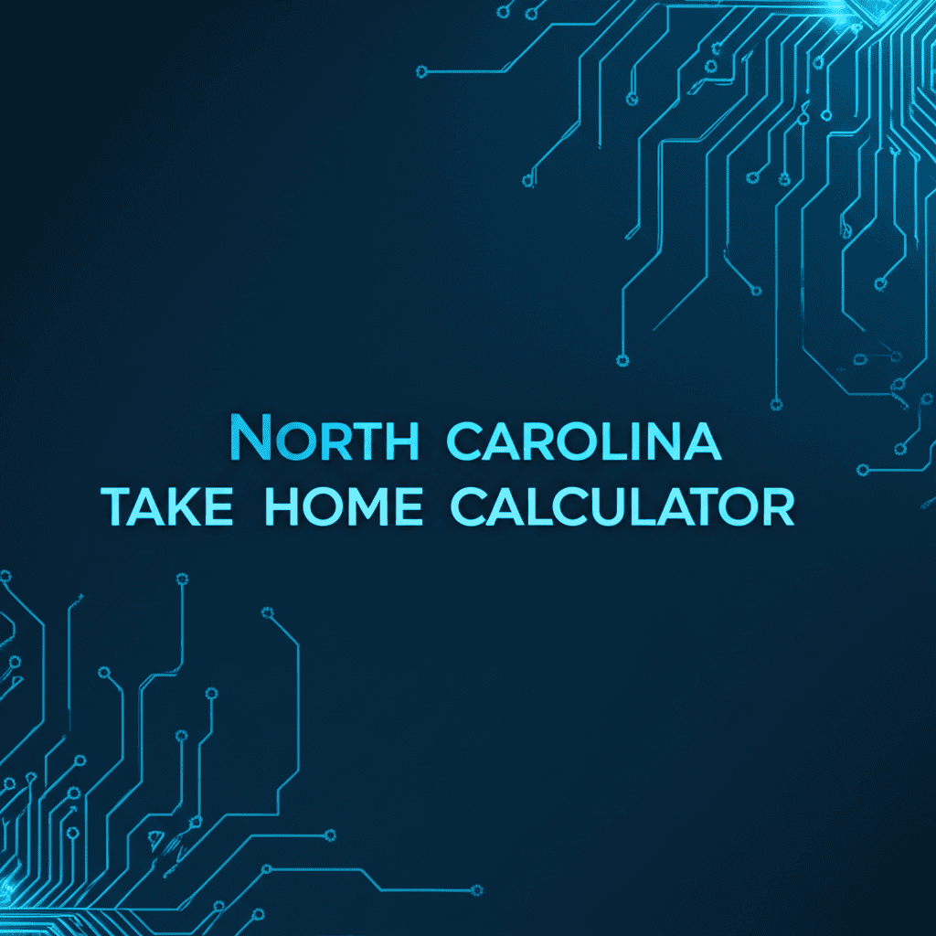 North Carolina take home calculator for accurate paycheck estimation