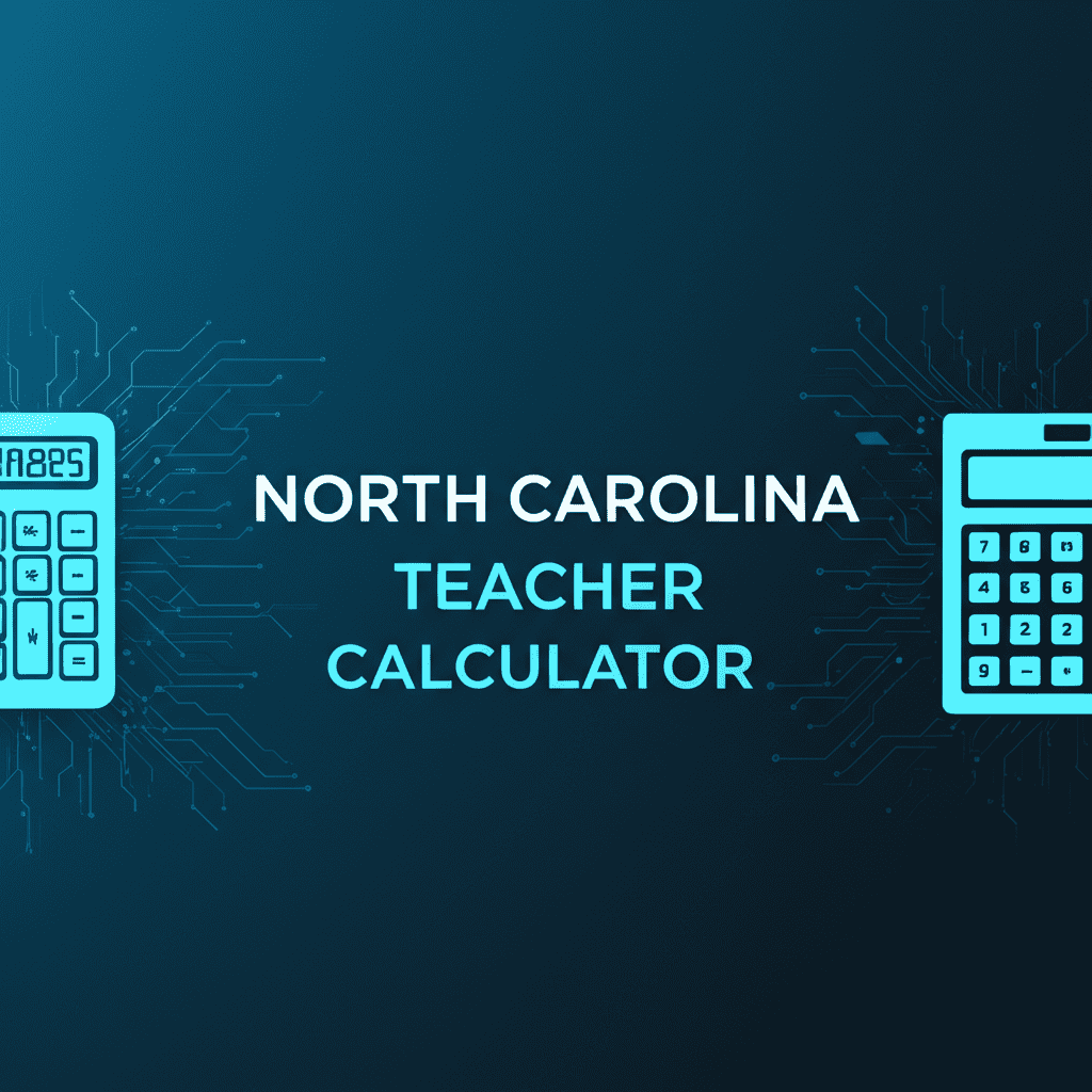 North Carolina Teacher Calculator at work