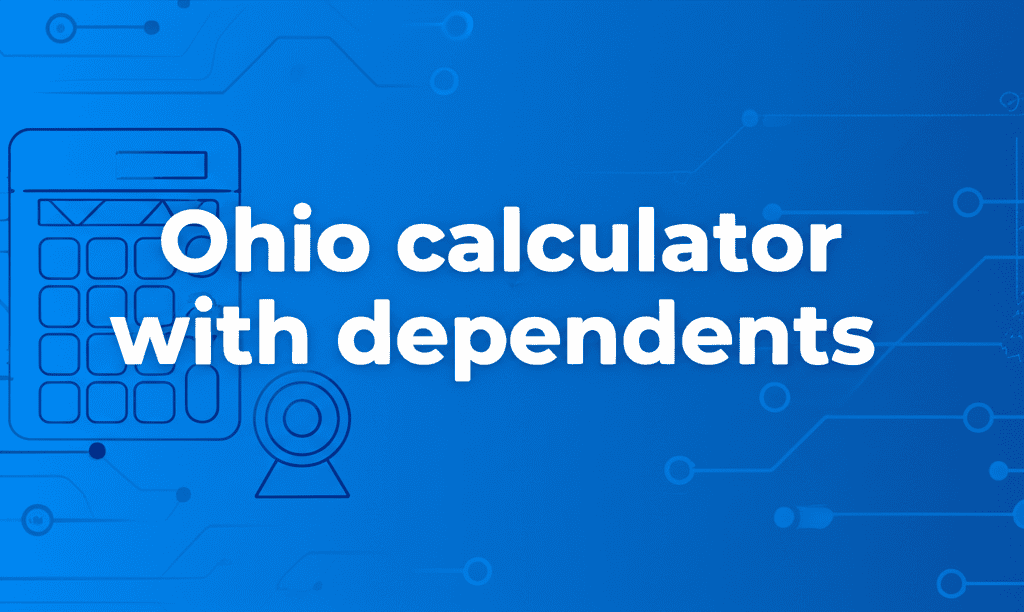 Ohio calculator with dependents illustration