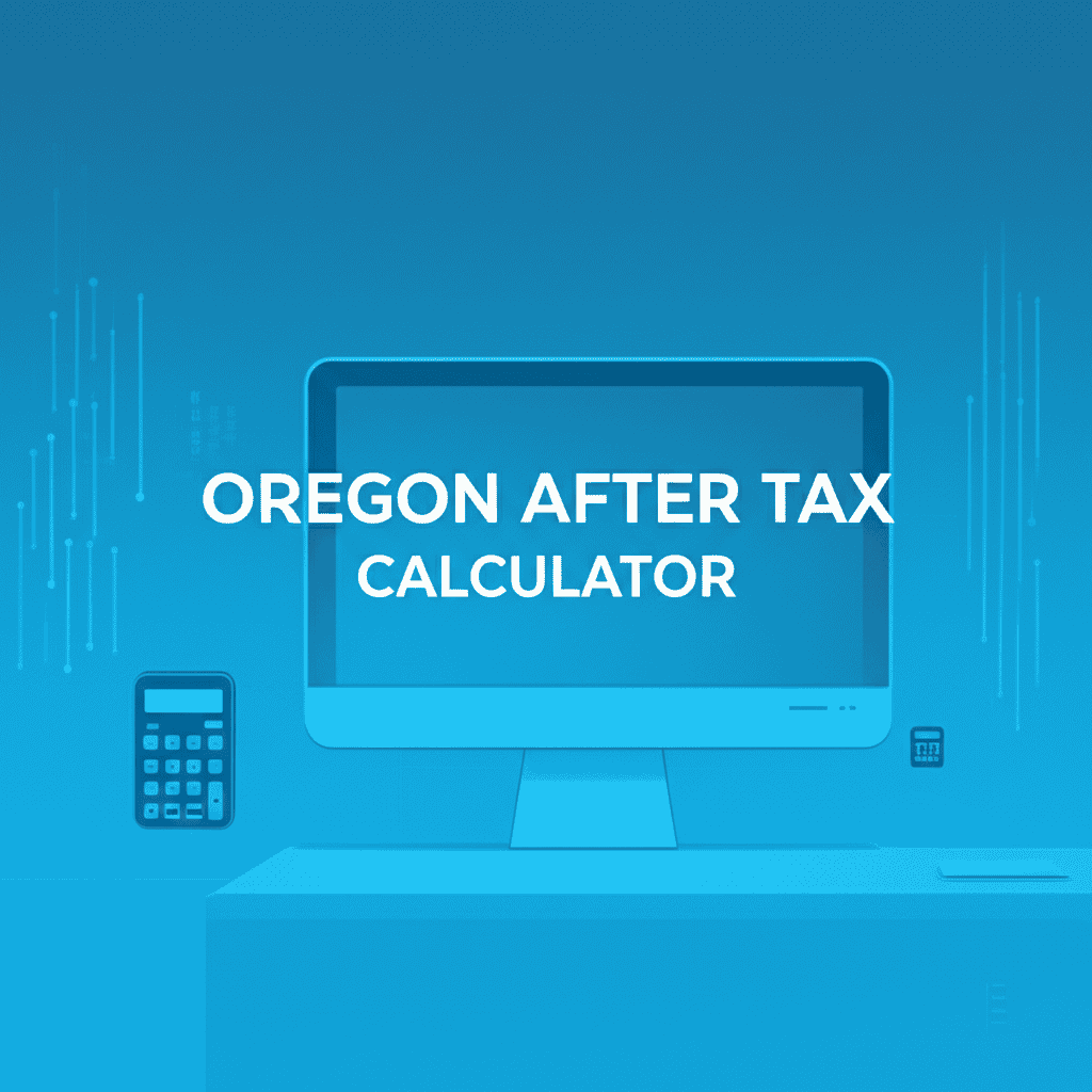 Oregon after tax calculator illustration
