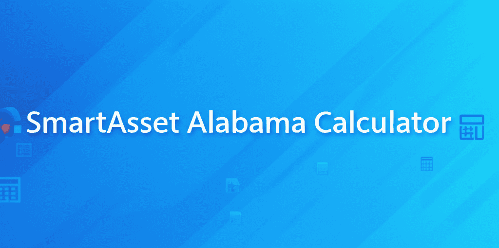 SmartAsset Alabama Calculator user interface showing tax calculations