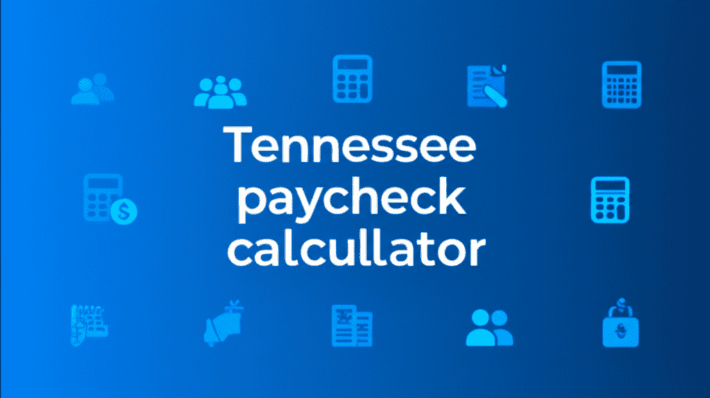 Tennessee Paycheck Calculator Illustration