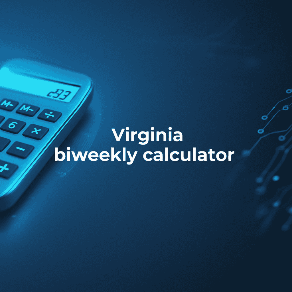 Virginia biweekly calculator illustration