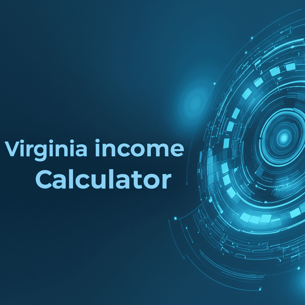 Virginia Income Calculator Illustration