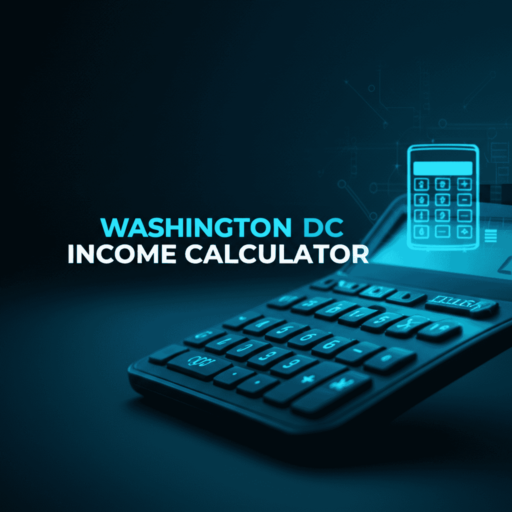 Washington DC Income Calculator interface