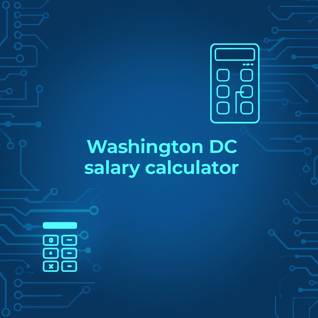 Washington DC salary calculator at work